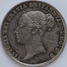 SIXPENCES 1846  VICTORIA SCARCE UNC T