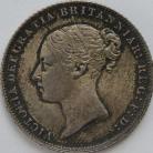 SIXPENCES 1864  VICTORIA DIE NO 18 LARGE DATE  UNC T