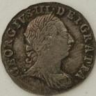 THREEPENCES SILVER 1772  GEORGE III  UNC T 