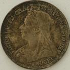 THREEPENCES SILVER 1900  VICTORIA SUPERB UNC.T.