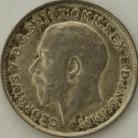 THREEPENCES SILVER 1911  GEORGE V UNC.T.