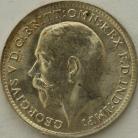 THREEPENCES SILVER 1916  GEORGE V BU