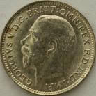 THREEPENCES SILVER 1919  GEORGE V BU