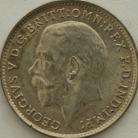 THREEPENCES SILVER 1919  GEORGE V  UNC LUS