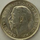 THREEPENCES SILVER 1926  GEORGE V ORD EFFIGY VERY SCARCE BU