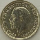 THREEPENCES SILVER 1926  GEORGE V MOD EFF BU