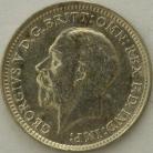 THREEPENCES SILVER 1926  GEORGE V MOD EFF  NUNC LUS