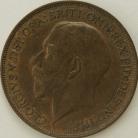 PENNIES 1926  GEORGE V ORD EFFIGY TINY EDGE KNOCK GEF