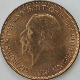 PENNIES 1930  GEORGE V F203 BU