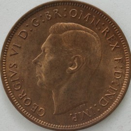 PENNIES 1939  GEORGE VI  BU