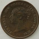 HALF FARTHINGS 1856  VICTORIA RRITANNIAR VERY RARE NEF