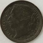 THIRD FARTHINGS 1868  VICTORIA GVF