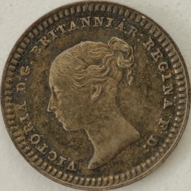 SILVER THREEHALFPENCE 1839  VICTORIA  UNC T.