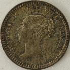 SILVER THREEHALFPENCE 1843  VICTORIA UNCT