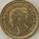 SILVER THREEHALFPENCE 1843  VICTORIA 43 OVER 34 UNC LUS