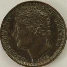 HALF FARTHINGS 1828  GEORGE IV SMALL DATE SCARCE GEF