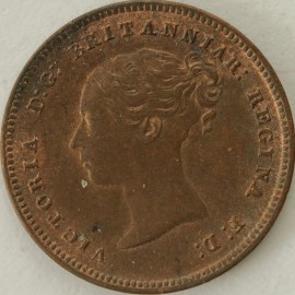 HALF FARTHINGS 1844  VICTORIA  GEF LUS