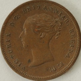 HALF FARTHINGS 1847  VICTORIA  GEF