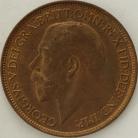 HALFPENCE 1912  GEORGE V UNC.T.