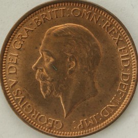 HALFPENCE 1936  GEORGE V  BU