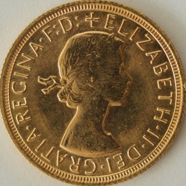 SOVEREIGNS 1968  Elizabeth II  BU