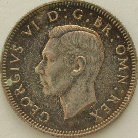 SHILLINGS 1937  GEORGE VI ENG PROOF FDC.T.