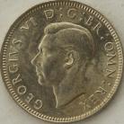 SHILLINGS 1943  GEORGE VI SCOT UNC LUS