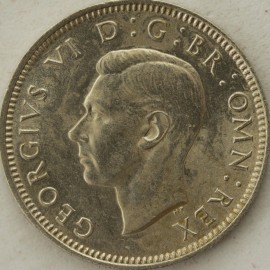 SHILLINGS 1943  GEORGE VI SCOT UNC LUS