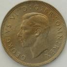 SHILLINGS 1949  GEORGE VI ENG SUPERB GOLD TONE UNC