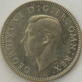 SHILLINGS 1950  GEORGE VI PROOF SCOT.LIGHT TONE FDC