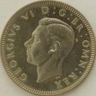 SHILLINGS 1951  GEORGE VI PROOF SCOT SUPERB TONED FDC