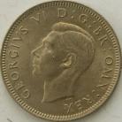 SHILLINGS 1951  GEORGE VI SCOT GOLD TONED UNC