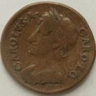 FARTHINGS 1674  CHARLES II F