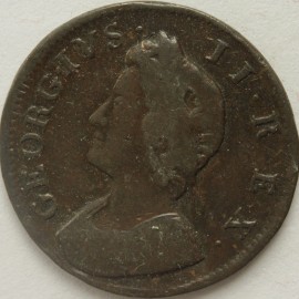 FARTHINGS 1733  GEORGE II  GF