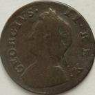 FARTHINGS 1735  GEORGE II NARROW DATE GF 