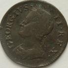 FARTHINGS 1749  GEORGE II NVF