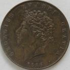 HALFPENCE 1826  GEORGE IV NEF