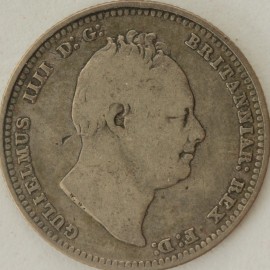 SHILLINGS 1836  WILLIAM IV  GF