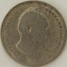 SHILLINGS 1837  WILLIAM IV SCARCE F/GF