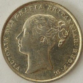 SHILLINGS 1840  VICTORIA RARE NEF/EF