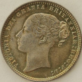 SHILLINGS 1873  VICTORIA DIE NO 85 GEF