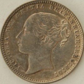 SHILLINGS 1874  VICTORIA DIE NO 63 NEF