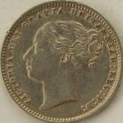 SHILLINGS 1878  VICTORIA DIE NUMBER 74 GVF