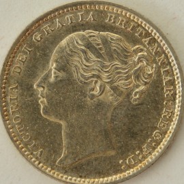 SHILLINGS 1885  VICTORIA           GEF