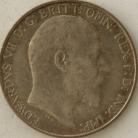 FLORINS 1907  EDWARD VII NVF