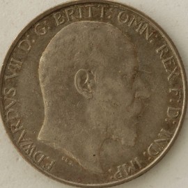 FLORINS 1907  EDWARD VII  NVF