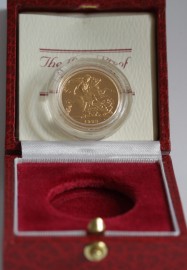 SOVEREIGNS 1983  Elizabeth II PROOF MACHIN  FDC