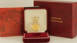 HALF SOVEREIGNS 2001  Elizabeth II PROOF FDC