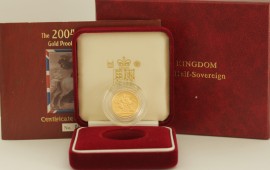 HALF SOVEREIGNS 2004  Elizabeth II PROOF FDC