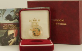 HALF SOVEREIGNS 2007  Elizabeth II PROOF FDC